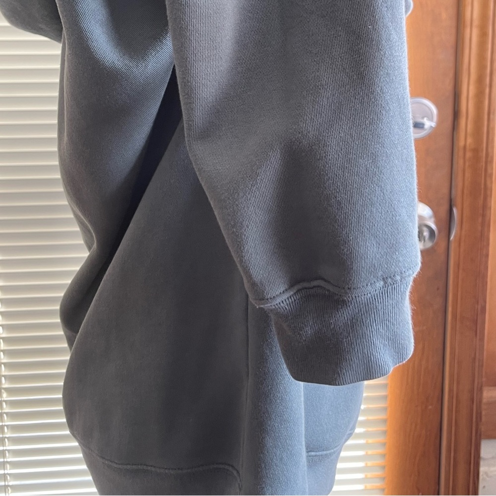 GAP Logo Hoodie Sweatshirt - Slate Green - Picture 7 of 11